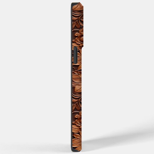 Western Cowgirl Bruin Bloemen Case-Mate iPhone Case (Achterkant / Rechts)