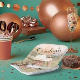 Western Cowgirl Foto Afstuderen Papieren Bordje