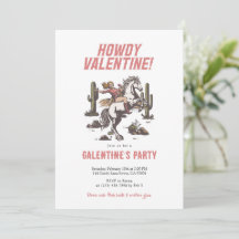Western Cowgirl Howdy Valentine Galentine’s