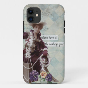  Western Cowgirl IPhone 5 Hoesje