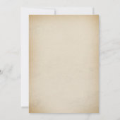 Western Cowgrirl Carte de remerciements d'annivers (Dos)