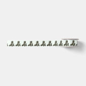 Western Craft of Gift Wrap Ribbon Cowboy Cross Lint (Voorkant)