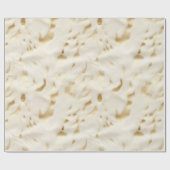 Western Cream Wit Goud Koeienhuid Cadeaupapier (Vlak)