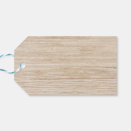 Western dank u hout cowboy boot land bruiloft cadeaulabel (Achterkant Horizontaal)