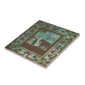 Western decor Praying Cowboy Tile Tegeltje (Zijkant)
