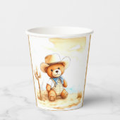  Western Delight Cowboy Baby shower Papieren Bekers (Voorkant)