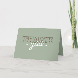 Western Dirty Thirty Cowgirl 30ste verjaardagsfees Bedankkaart