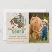 Western Dit is niet mijn eerste Rodeo 2e Verjaarda Kaart (Voorkant)