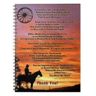 Western docent-evaluatiepunt notitieboek