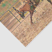 Western document van Cowboy Country Horse Riding T Tissuepapier (Detail)