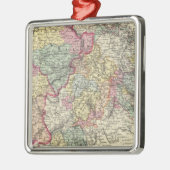 Western Duitsland 2 Metalen Ornament (Links)