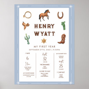 Western eerste jaar eerste jaardag poster