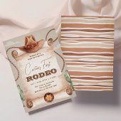 Western Eerste Rodeo Wild West Cowboy Bruin Kaart