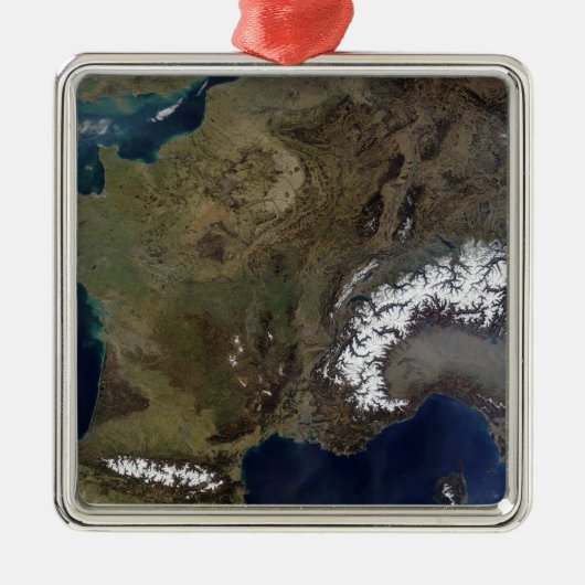 Western Europa Metalen Ornament (Voorkant)