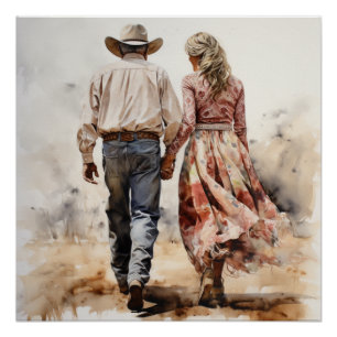 Western familie erfgoed: Erfenis van het Westen Perfect Poster