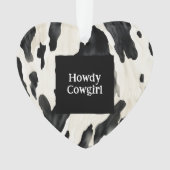 Western Farm Animal Cow Country Christmas (devant)