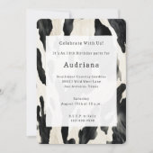 Western Farm Animal Cow Kaart (Voorkant)