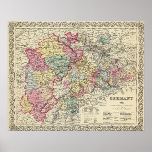 Western Germany II Poster (Voorkant)