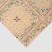 Western Gold Bandana-ontkoppeling Tissuepapier (Detail)