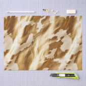 Western Gold Cream Koeienhuid Tissuepapier (Craft)
