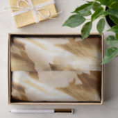 Western Gold Cream Koeienhuid Tissuepapier (Geschenk)