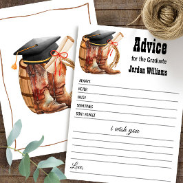 Western Graduation Advice for Graduate Card Kaart