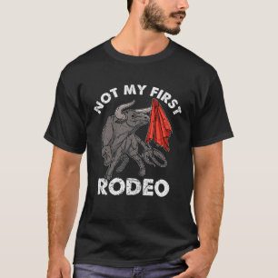 Western Graphic Cowgirl Land Niet Mijn Vier T-shirt