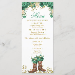 Western Groen Hunter Charra Mis Quince Menu