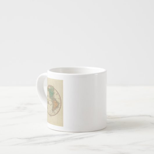 Western halfrond 16 espresso kop (Voorkant links)
