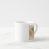 Western halfrond 16 espresso kop (Voorkant rechts)