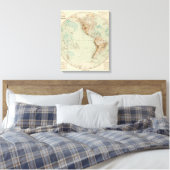 Western Hemisphere 7 Canvas Afdruk (Insitu (Slaapkamer))