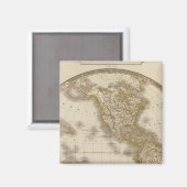 Western Hemisphere 7 Magneet (Voorkant / Achterkant)
