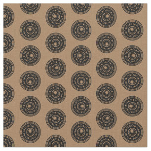 Western Hoefijzer Cirkel AANGEPASTE BG KLEUR Stof