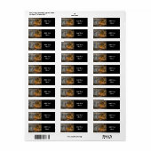 Western Hoefijzer Cowboy Pet Lasso Label (Full Sheet)