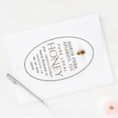 Western Honeybee Queenline Jar Label (Envelop)