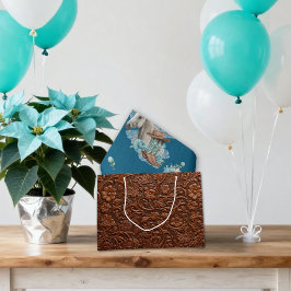 Western Horse Birthday Tissue Paper – Navy Tissuepapier