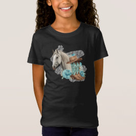 Western Horse Girls T-Shirt