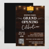 Western Hout Bedrijf Grote Opening Kaart (Voorkant / Achterkant)