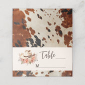 Western huwelijk (Buitenkant ongevouwen)