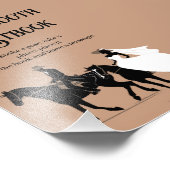 Western huwelijk foto afdruk (Hoek)