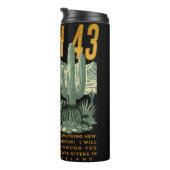 Western Isaiah 43 Desert Graphic Thermosbeker (Geroteerd rechts)