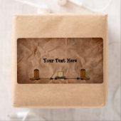 Western kaarsetiket etiket (Insitu)