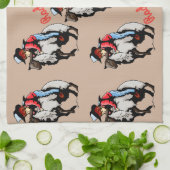 Western Kitchen serviettes Rodeo Design (Plié)