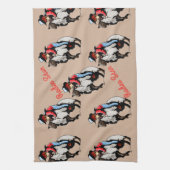Western Kitchen serviettes Rodeo Design (Vertical)