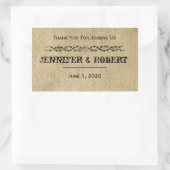 Western label voor druppelinfusie (Tas)