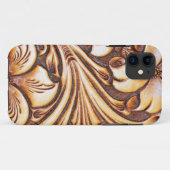 Western land cowboy-leren Case-Mate iPhone Case (Achterkant (horizontaal))