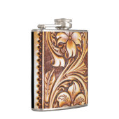  Western land cowboy-leren Heupfles (Rechts)