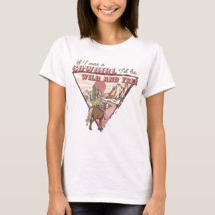 Western land cowgirl t-shirt