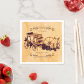 Western Land Elegant Bruiloft Servetten (Insitu)