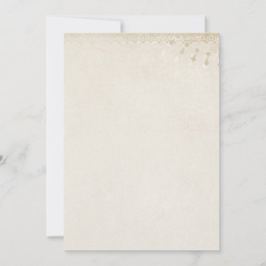 Western land Uitnodiging tot geboorte (Achterkant)